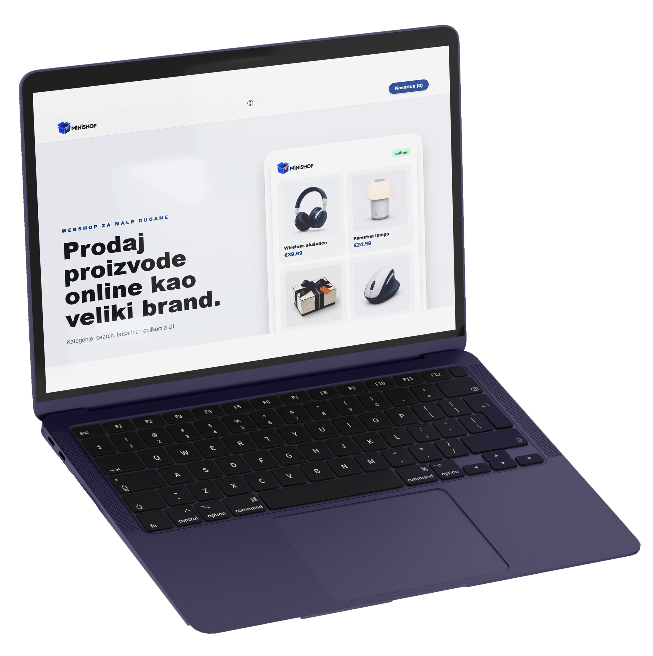 MINISHOP WEB DESIGN