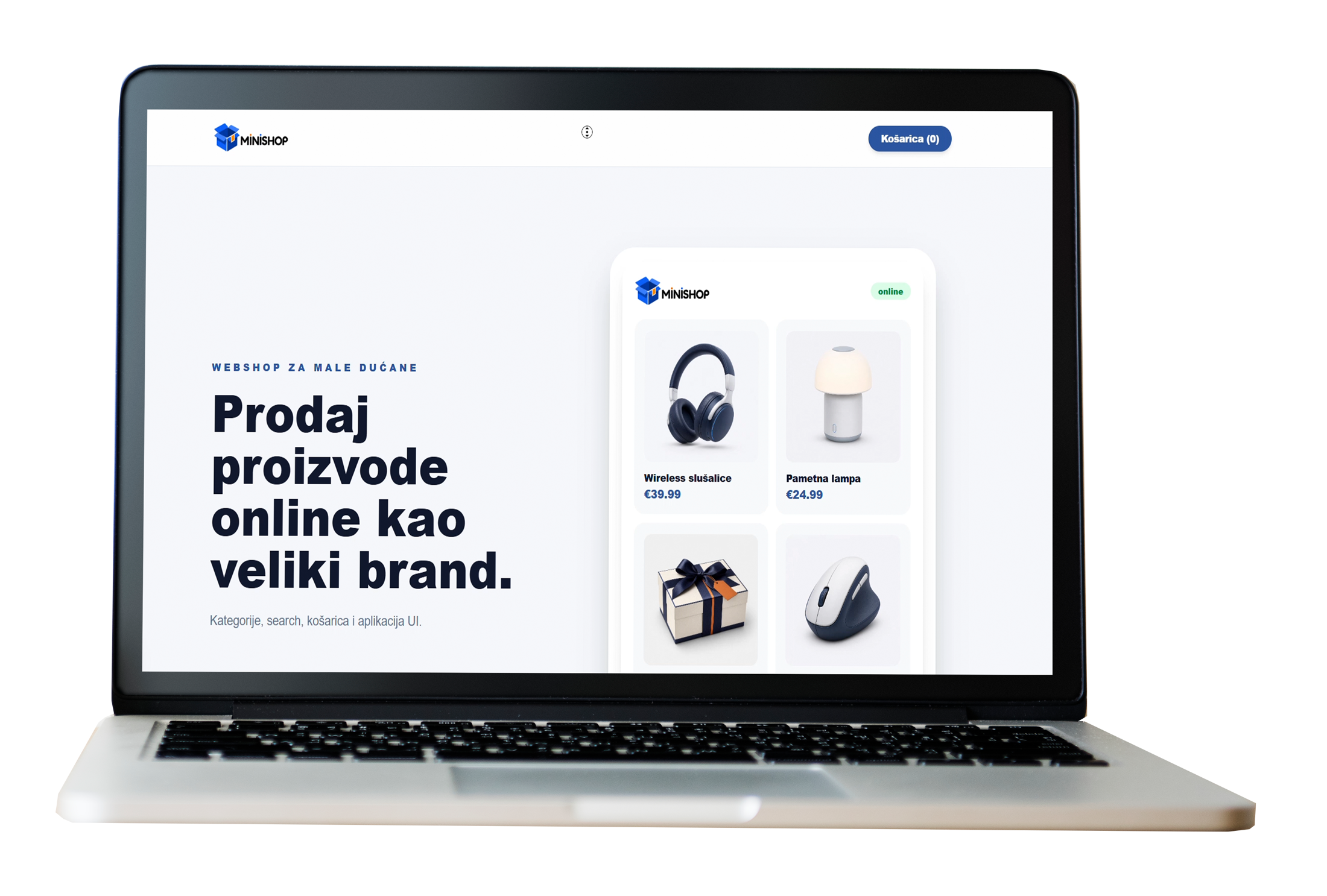 MINISHOP WEB DESIGN