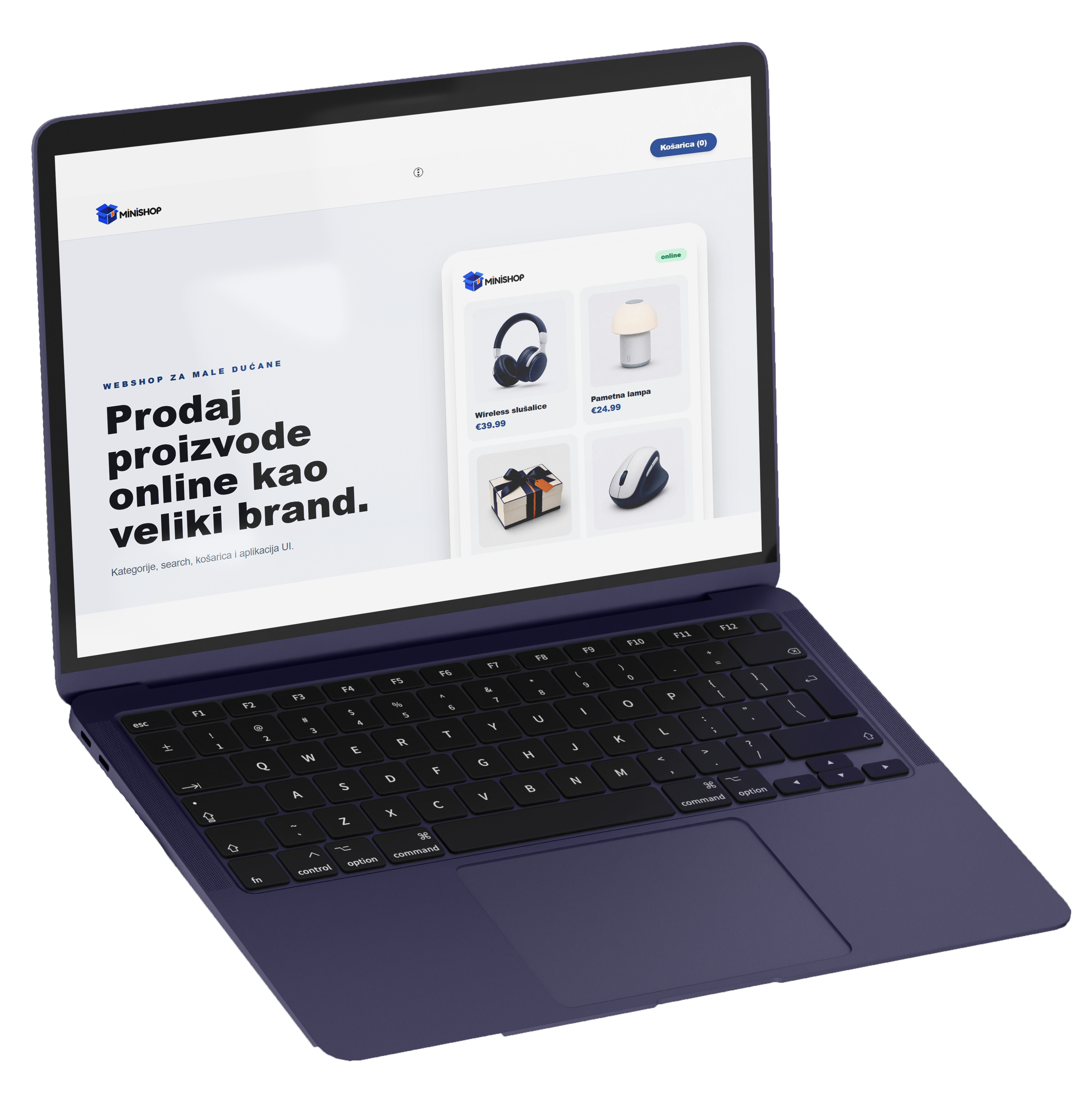 Minishop Web Design